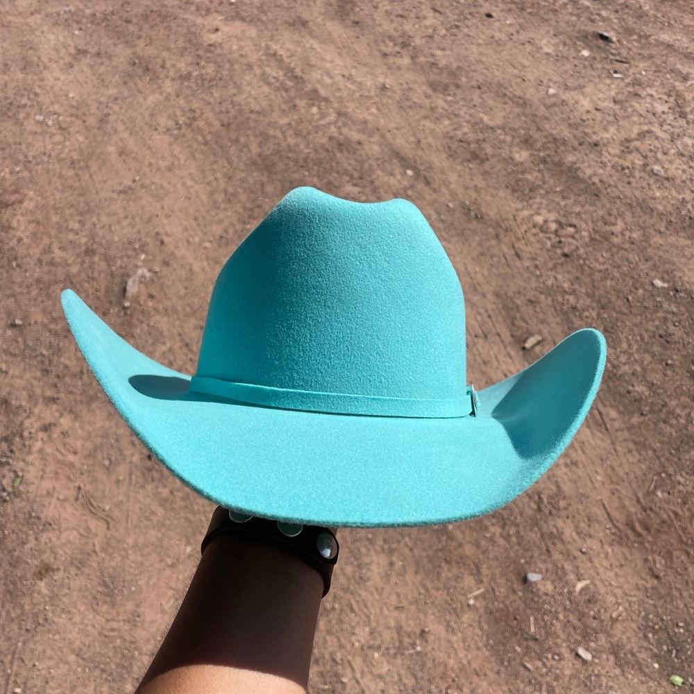 Turquoise Cowboy Hat